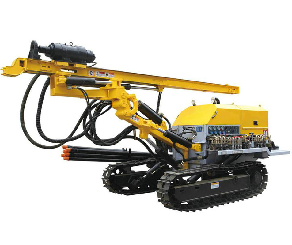 60m Petite machine à ramper de type DTH Rotary Blasting montée sur un forage portable pour l'exploitation minière