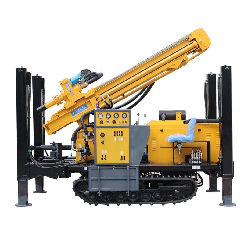 RCF200C 200 Meter Crawler monté sur une plateforme de forage hydraulique
