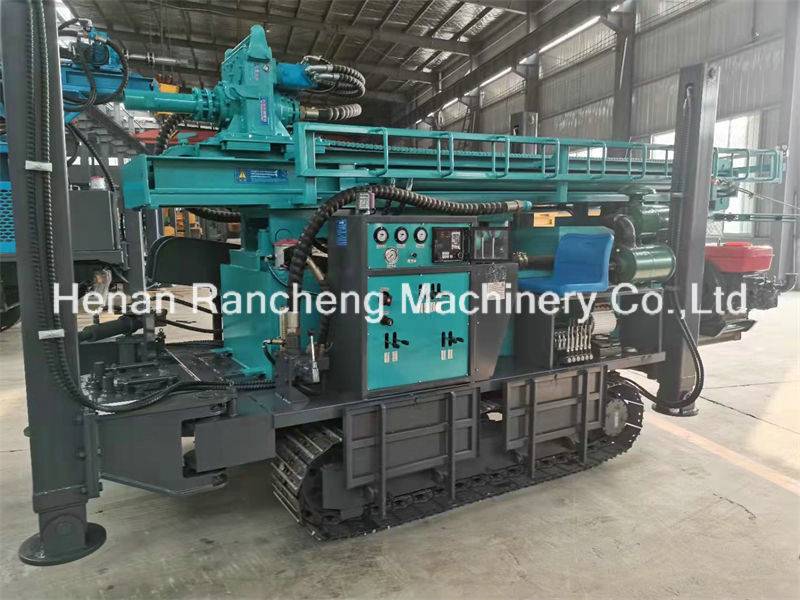 450 m de profondeur 350 mm de diamètre Multi-fonctionnel de forage avec 103 kW Weichai moteur 6 cylindres