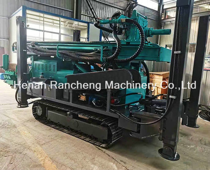450 m de profondeur 350 mm de diamètre Multi-fonctionnel de forage avec 103 kW Weichai moteur 6 cylindres