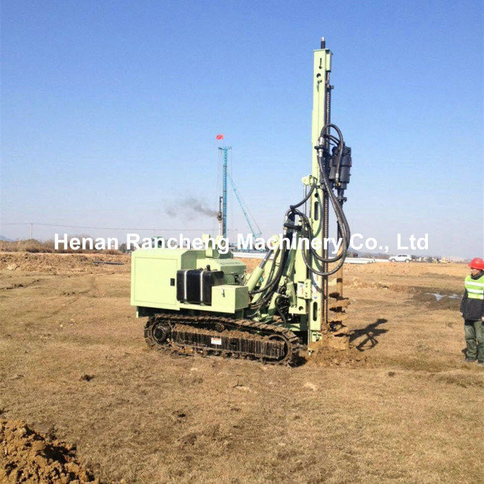 Équipement de conduite de pile solaire de 84 kW 20 - 100m Profondeur de forage 90 - 300mm Dia de forage