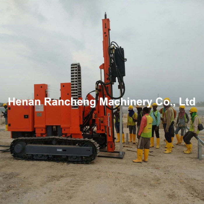 Machine de forage de 114 ch / pilote de pile photovoltaïque / machine / équipement pour l'installation de pile solaire