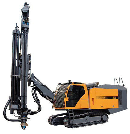 Forage de type Crawler Rock DTH 298KW moteur Cummins 35m profondeur de forage