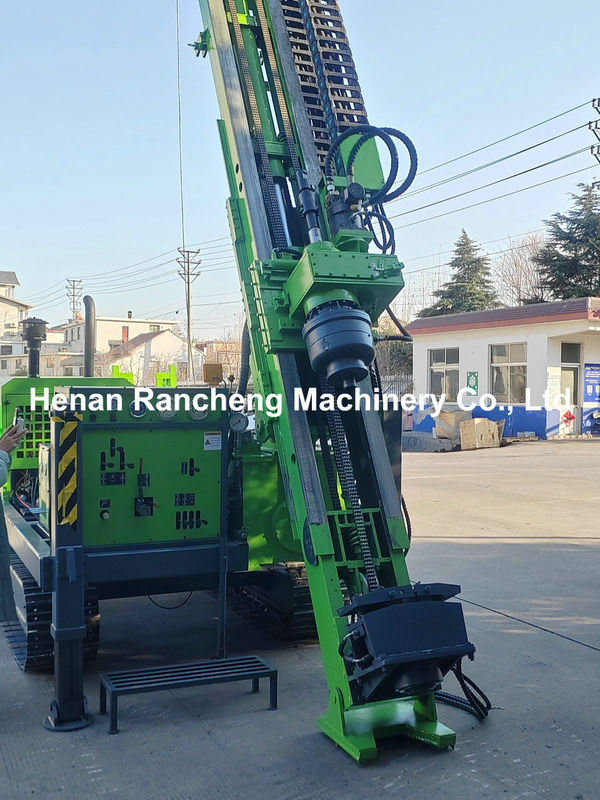 1200 m de profondeur Rig de forage hydraulique complet avec moteur Yuchai 6 cylindres 92KW