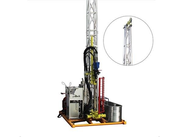 Forage hydraulique portable de base 1m longueur de la tige 30m / 100m / 200m profondeur