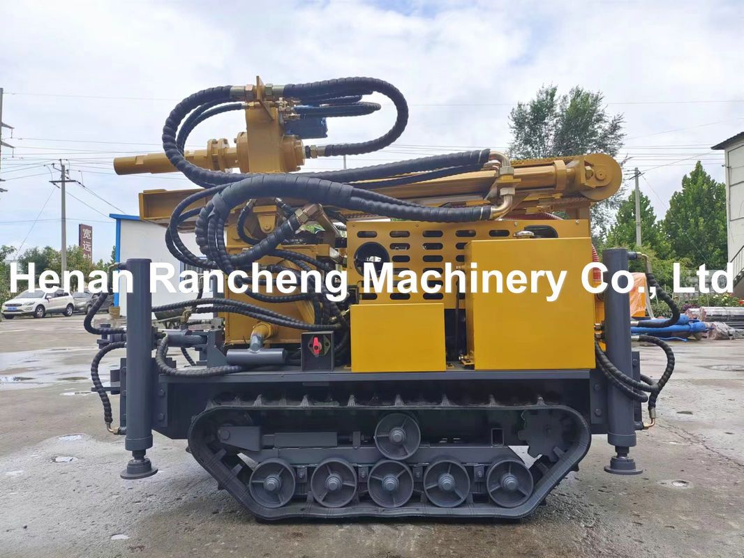 150 m de profondeur Mini Portable Crawler Machine de forage de puits d'eau pour les projets de forage de l'eau