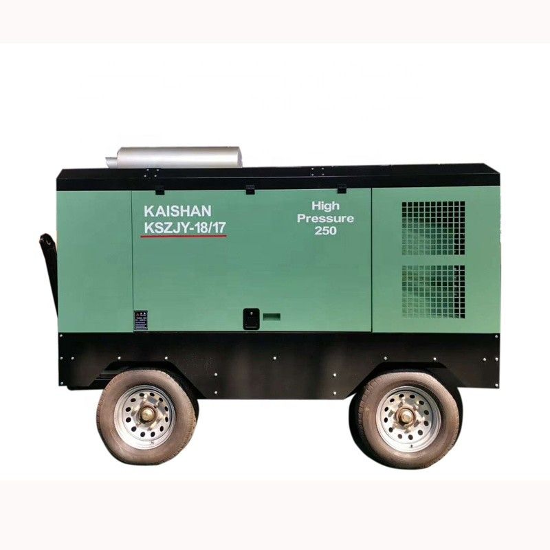 18m3/min Livraison 1,7Mpa Pression de forage Type compresseur d'air Capacité d'huile 80L