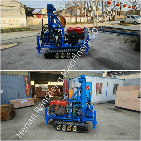 Petit cylindre de forage hydraulique à 160 m de profondeur Machine de creusement d'eau