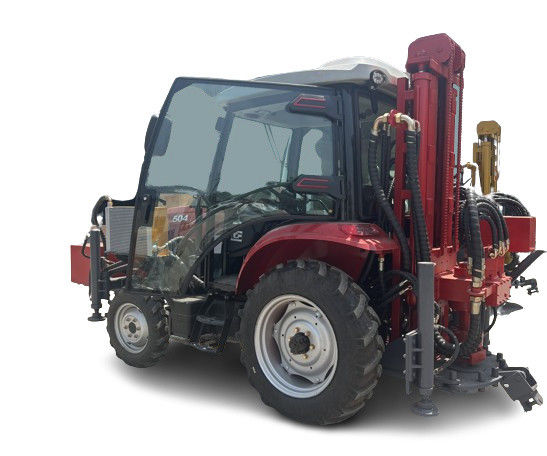 Tracteur de 260 m avec cabine de forage de puits d'eau avec une pression d'air de 1,7 à 2,5 Mpa pour différentes conditions au sol