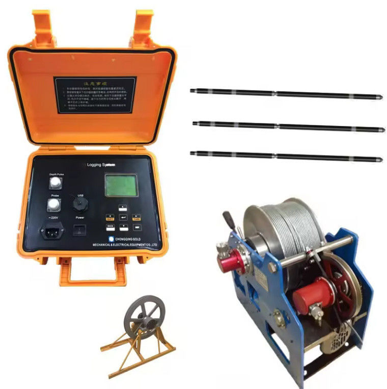 Équipement de forage géophysique portable de 500 m Équipement de forage de puits d'eau pour détecteur d'eau