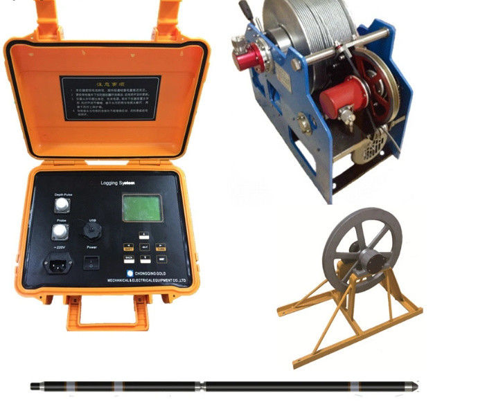RCQ-2D CE Outils d'enregistrement géophysique pour des paramètres de mesure précis avec un équipement d'arpentage géophysique avancé