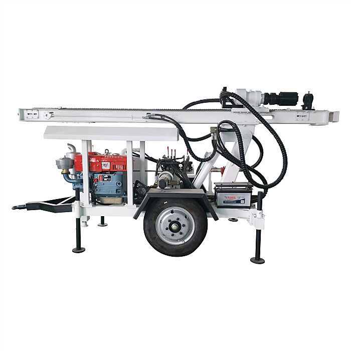 RC120W Petite machine de forage de puits d'eau Convient pour le marteau et le forage rotatif