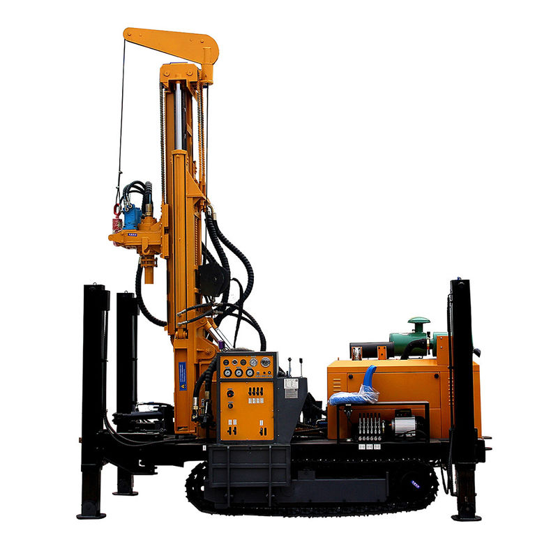 Machine de forage de puits hydrauliques pneumatiques portable