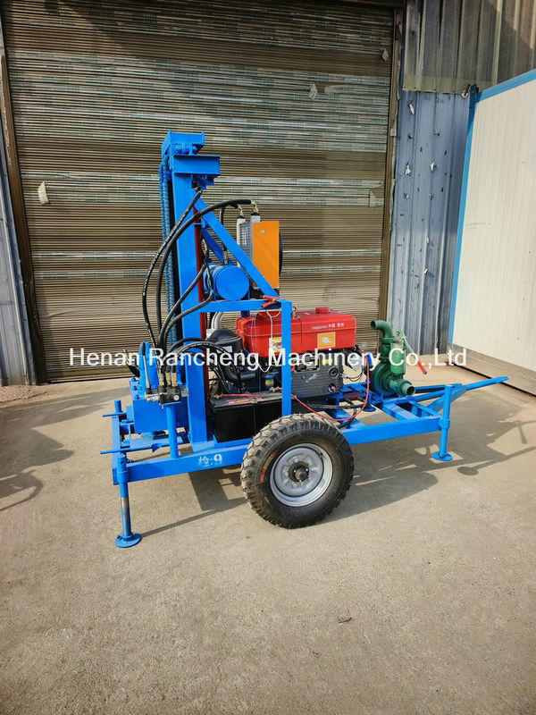 Profondeur de forage de 150 m Machine de forage portable de puits d'eau avec diamètre de forage de 450 mm