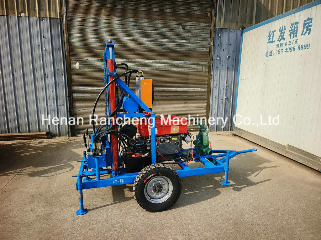 Forage portable de puits d'eau à haute performance 150 m de profondeur et 450 mm de diamètre de forage