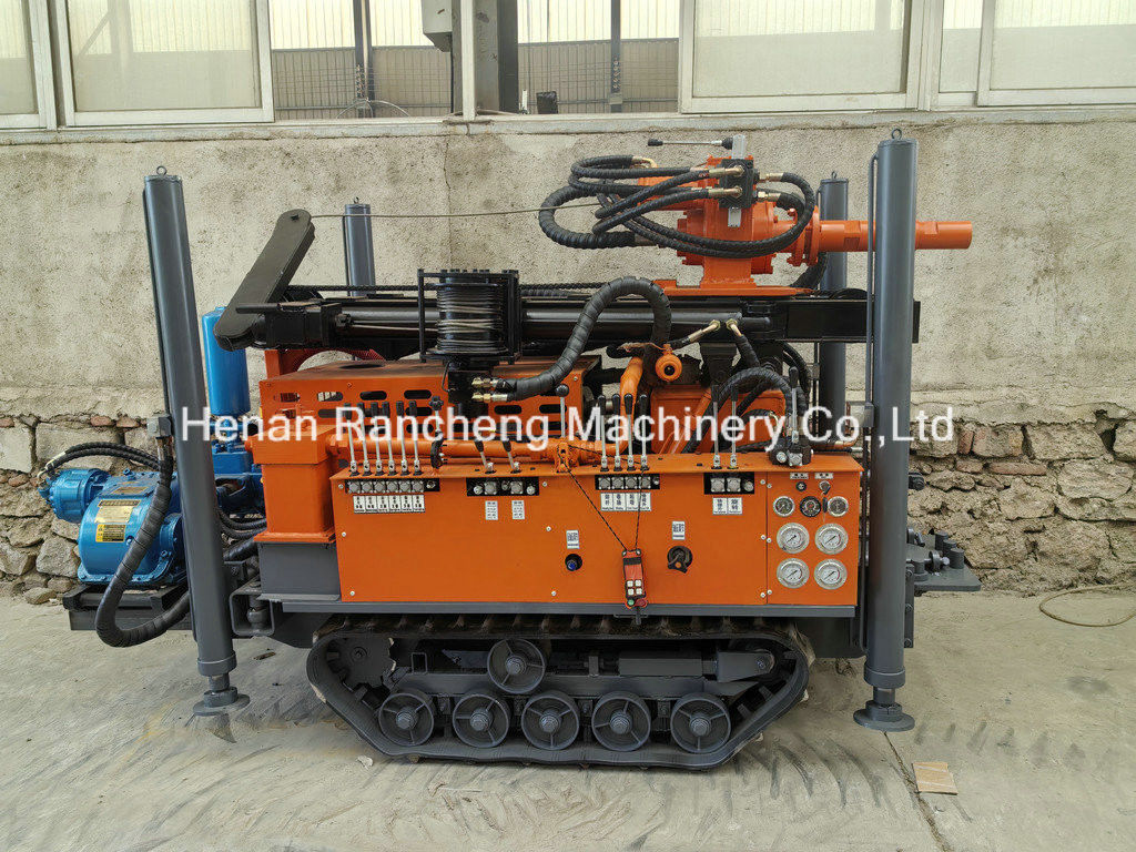 Réglage de forage de puits d'eau de 180 m avec moteur YuChai de 77,3 kW pour forage