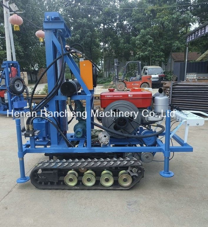 Forage de puits d'eau portable de 160 m avec moteur de 35 ch