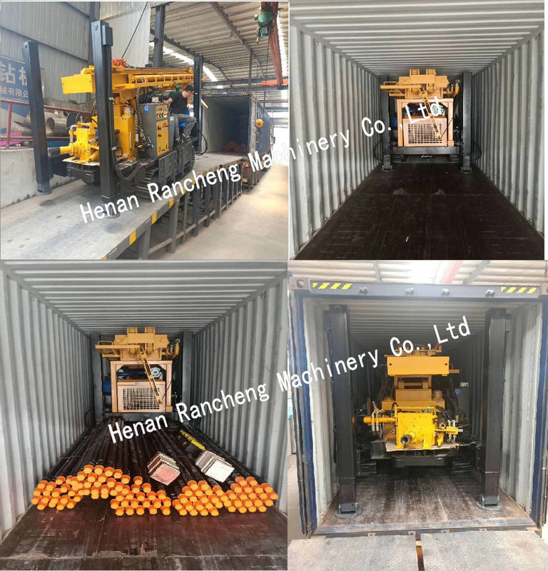 Réglage de forage de puits en eau profonde de 450 m / machine de forage de mine