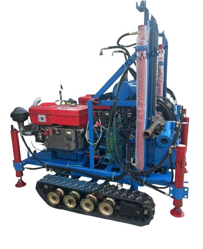 Forage de puits d'eau portable de 160 m avec moteur de 35 ch