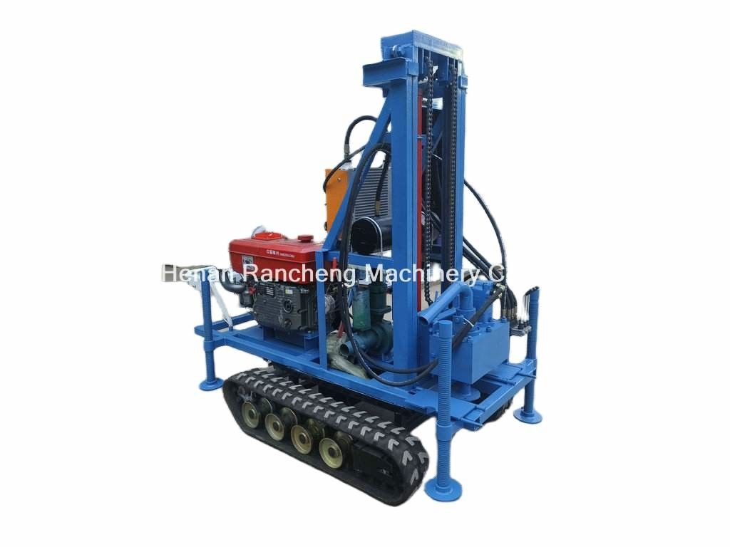Profondeur de haute performance 160m Forage portable de puits d'eau léger avec moteur 35HP