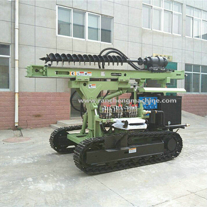 Maximum de diamètre de forage 400 mm RC130Y Micro pile rig solution de forage polyvalente pour puits d'eau auger piles projets DTH