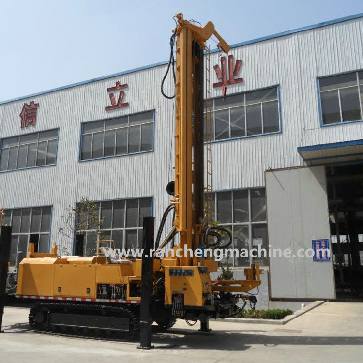 RCF800C 800m Forage de forage Cummins moteur Forage de forage de puits de type Steel Crawler