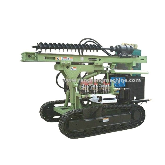 RC130Y Micro Pile Rig Exceptionnel Diamètre de forage de 400 mm Idéal pour les puits d'eau polyvalents