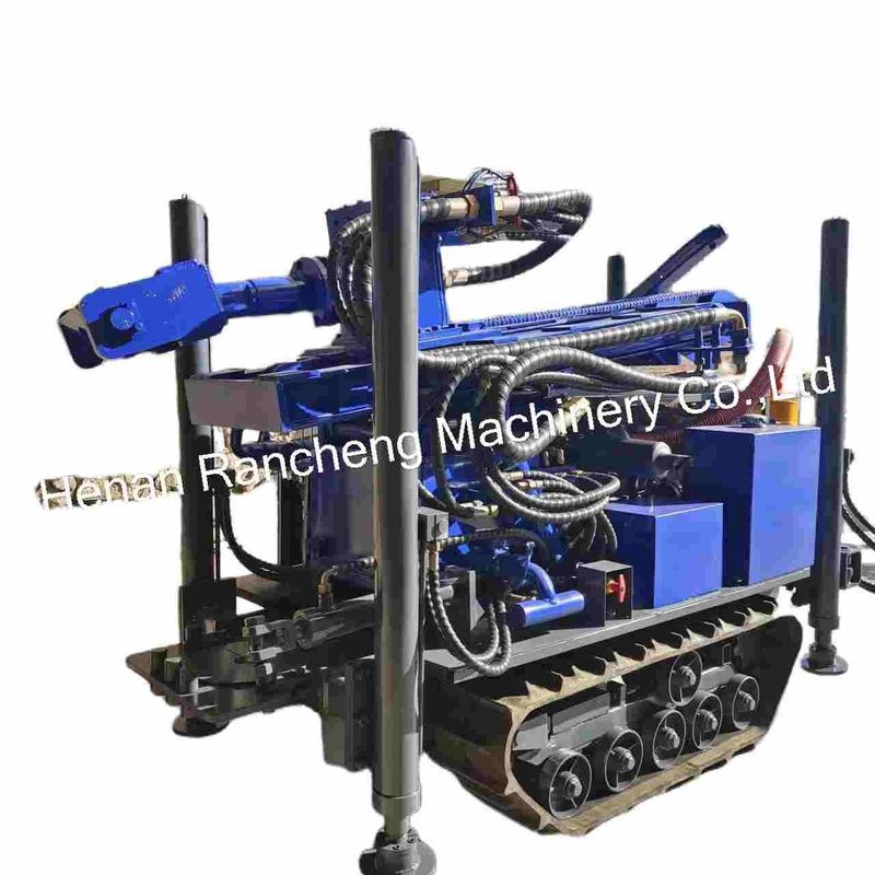 Machine de forage de puits d'eau de petite taille de 180 m à haute performance avec moteur YuChai de 77,3 kW