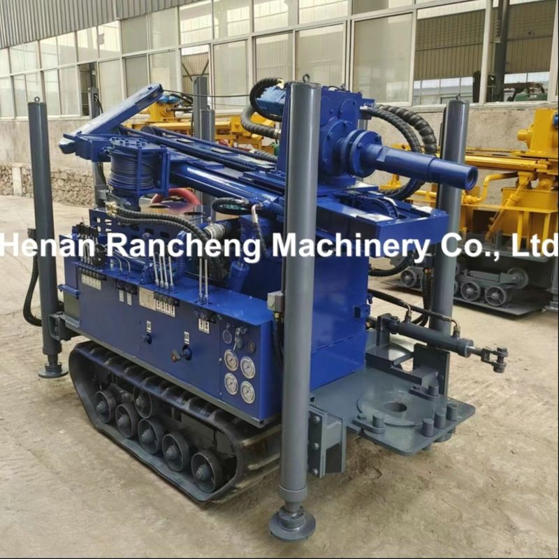 Profondeur 180m Mini Crawler Machine de forage de forage avec moteur diesel de 77,3 kW