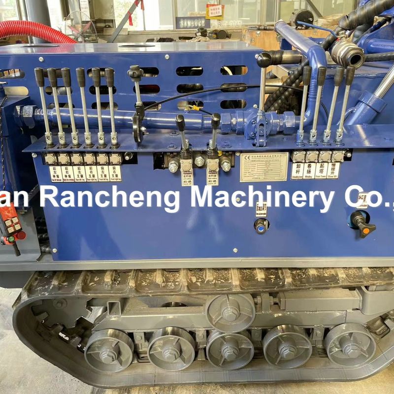 Machine de forage de puits d'eau de petite taille de 180 m à haute performance avec moteur YuChai de 77,3 kW