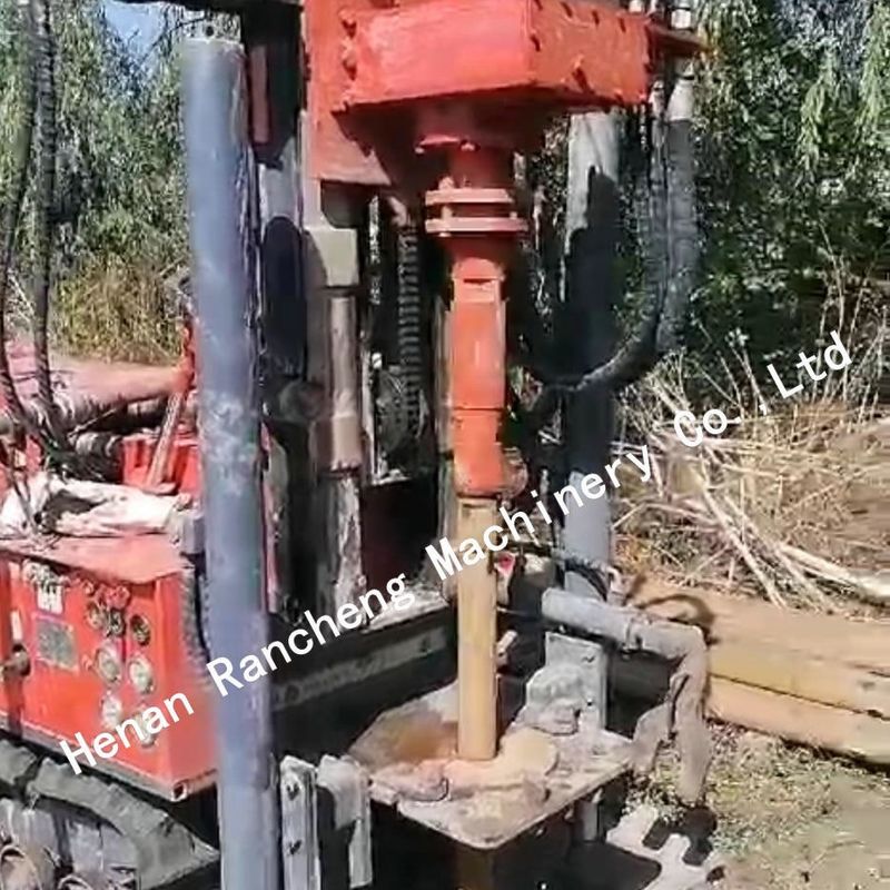 Machine de forage de puits d'eau de forage de 180 m / machine de forage de puits d'eau mini taille