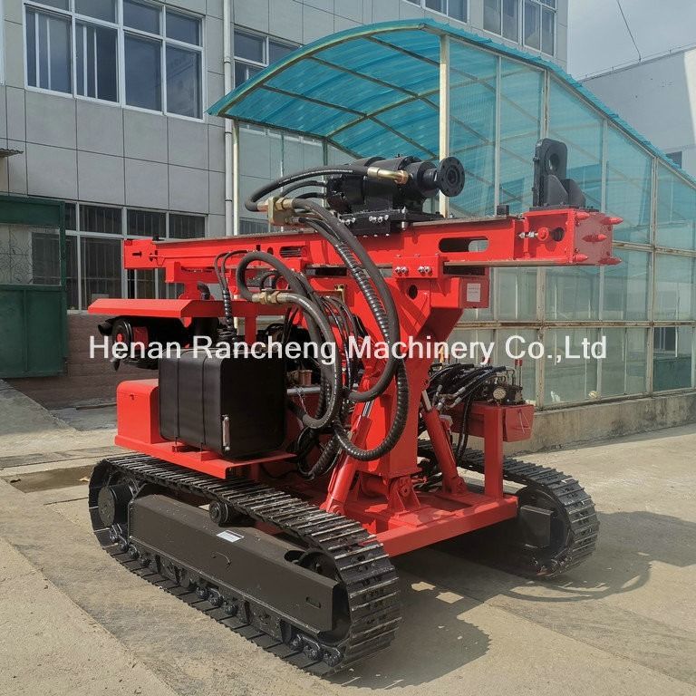 RC130Y Micro Pile Rig 400mm Forage Diamètre puits d'eau auger pile DTH forage
