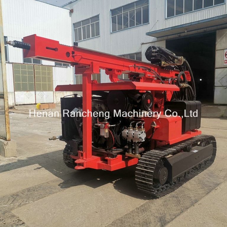 RC130Y Micro Pile Rig 400mm Forage Diamètre puits d'eau auger pile DTH forage