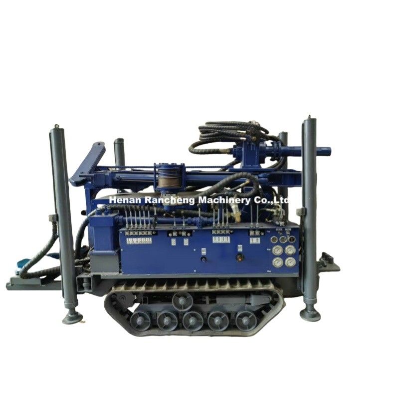 Profondeur 180m Mini Crawler Machine de forage de forage avec moteur diesel de 77,3 kW