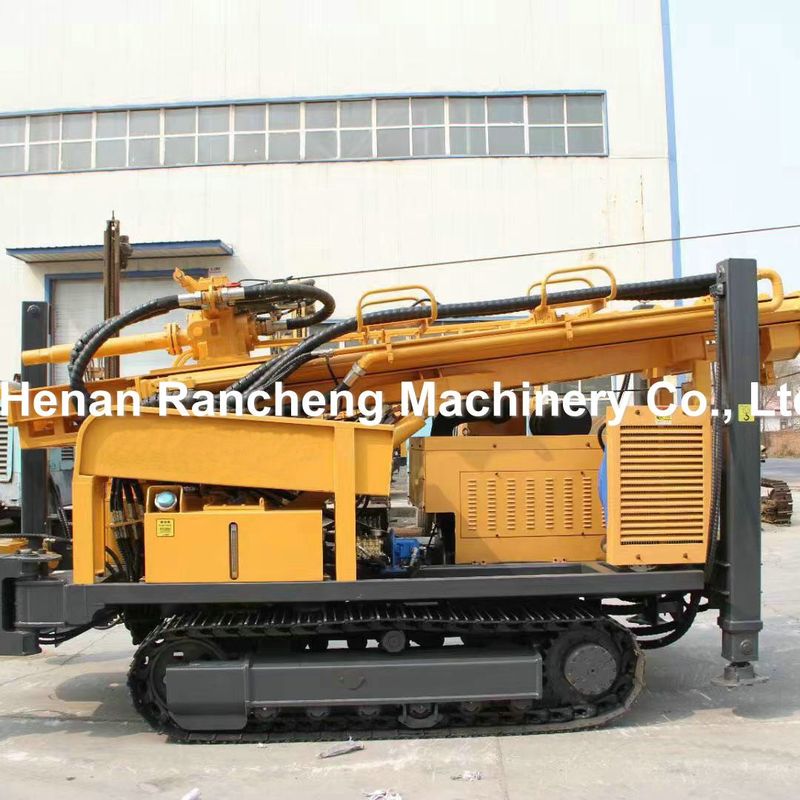 Profondeur de 1000m puits d'eau profonde de la plateforme d'exploration géotechnique machine avec 194KW moteur Cummins