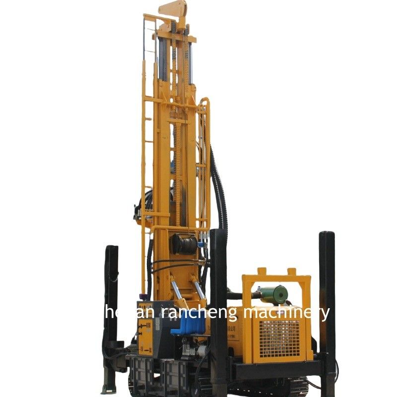 Profondeur de 1000m puits d'eau profonde de la plateforme d'exploration géotechnique machine avec 194KW moteur Cummins