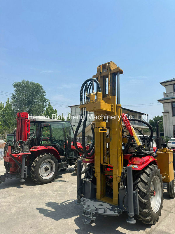 Forage hydraulique portable sur tracteur pour puits d'eau Forage de roche