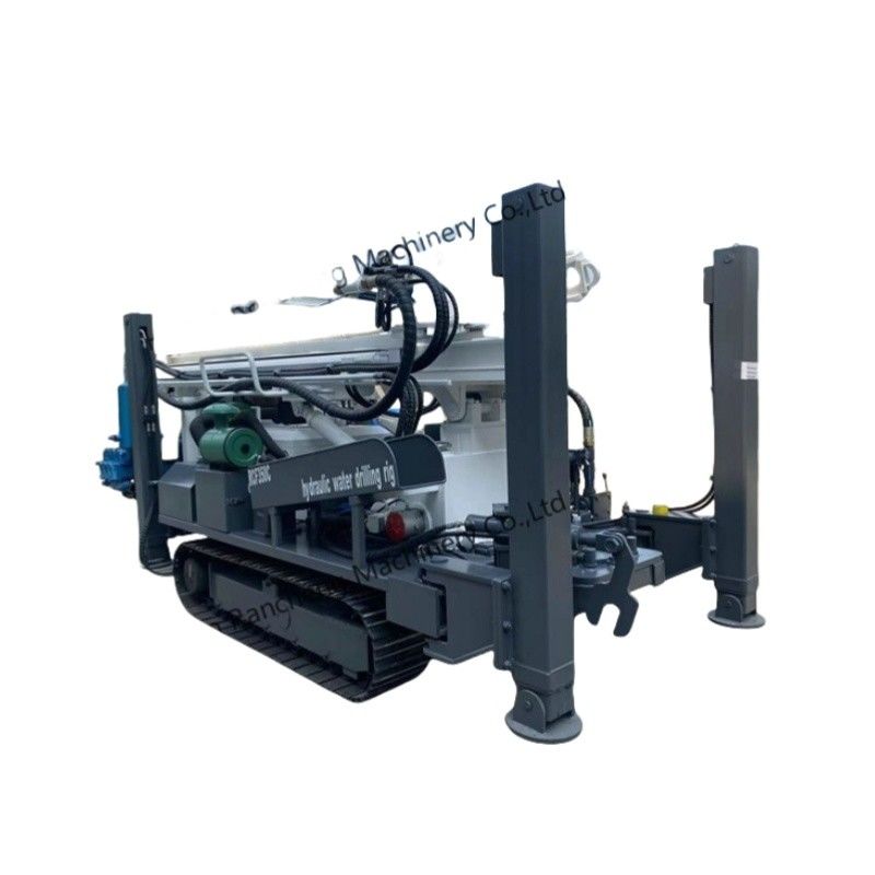 Prix d'usine 1000m profondeur de puits d'eau machine de forage avec 194KW Cu-mmins en stock