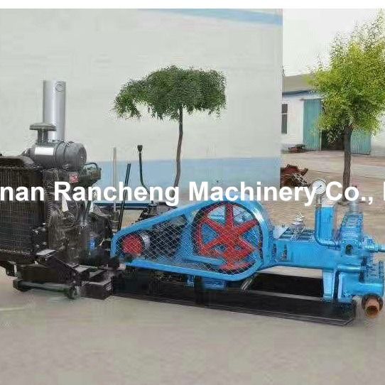 Pompe à boue de type moteur diesel, max. 600L/min, trépied horizontal, penthouse à double effet, pompe à piston Detroit