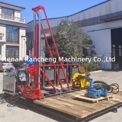 Machine de forage à levage pour exploration minière de charbon RCK400P Full Hydraulic Portable Petite plateforme de forage de noyau de forage en eau profonde