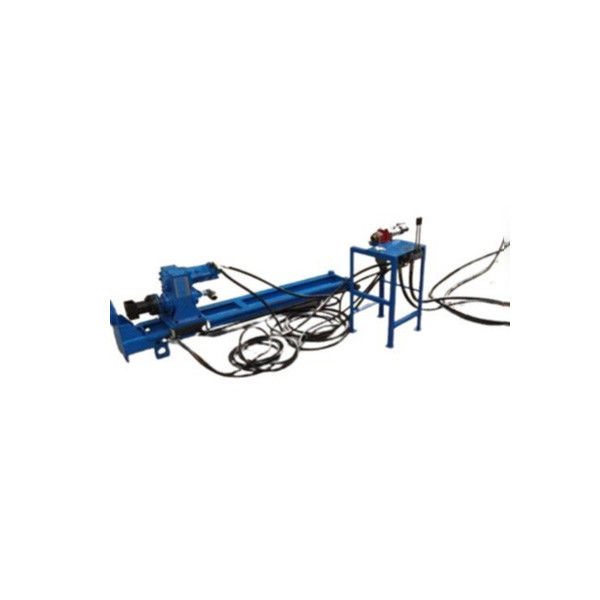 Forage à ancrage hydraulique de type split de 60 m avec moteur électrique de 7,5 kW