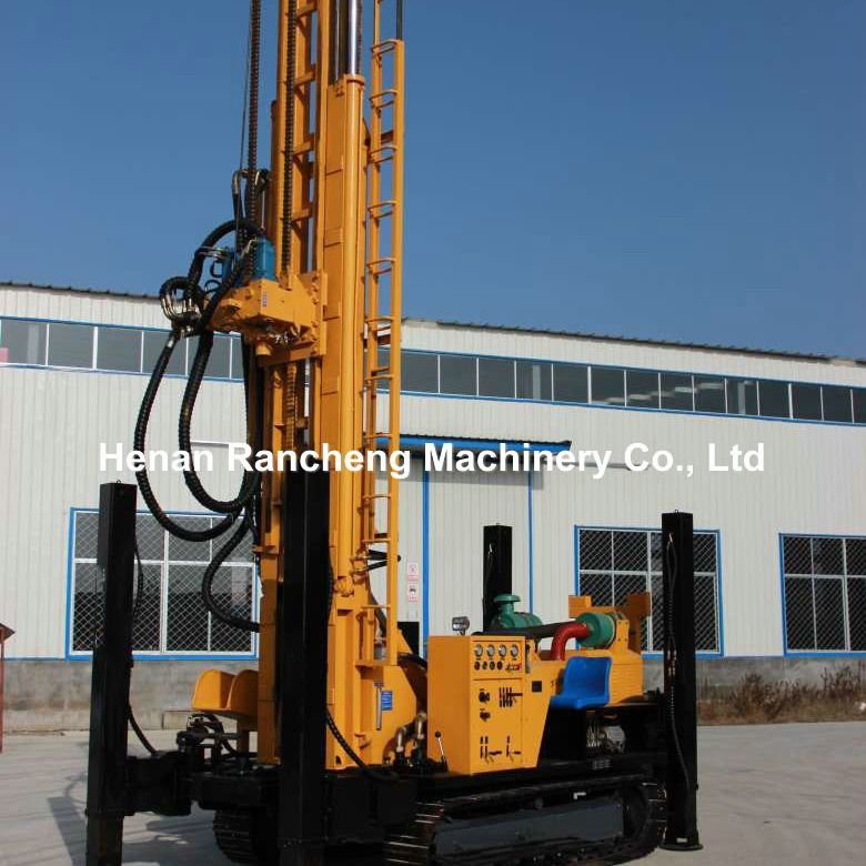 800m géotechnique hydraulique de type rampant machine de forage de forage pour la roche