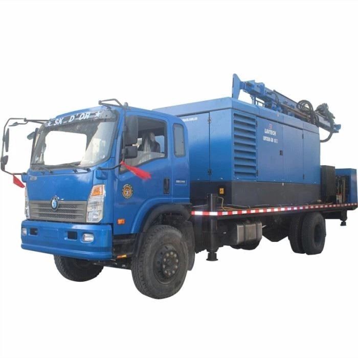 Forage de puits en eau profonde de 200 m avec 118 ch Cummins pour 115-350 mm de forage