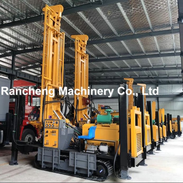 RCF800C Forage multi-fonctionnel 800m profondeur Forage hydraulique avec moteur Cummins 154KW
