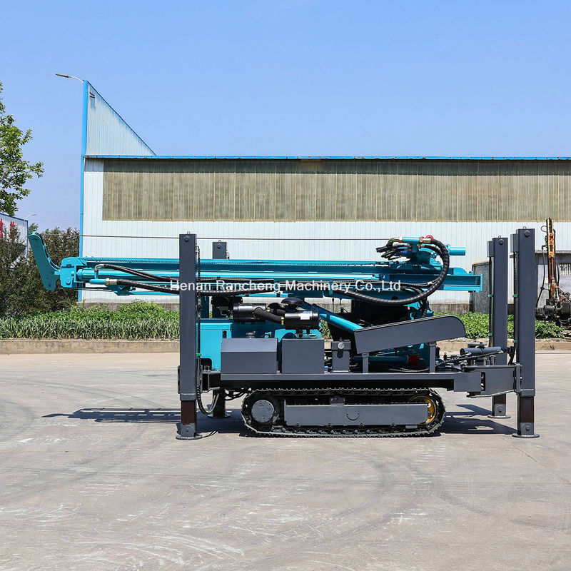 RCF280C Machine de forage de puits d'eau en acier à rampe de forage de puits souterrains à 280 m de profondeur