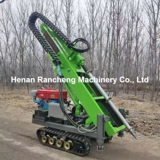 1.2T 30m 30hp Moteur Power Crawler Drive à pile solaire avec 4 jambes hydrauliques