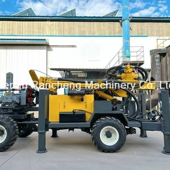 Facile à déplacer RCF220W Machine de forage de forage à roue pour le renforcement