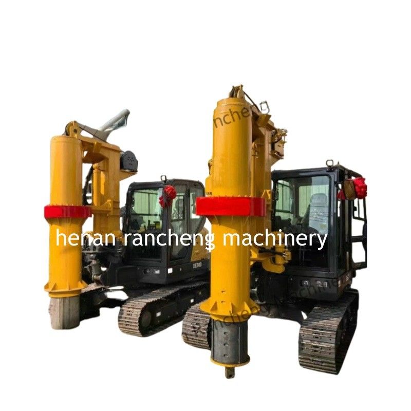 RCQ-10C mini-pylon hydraulique rotatif Kubota moteur diesel Sany châssis de la pelle