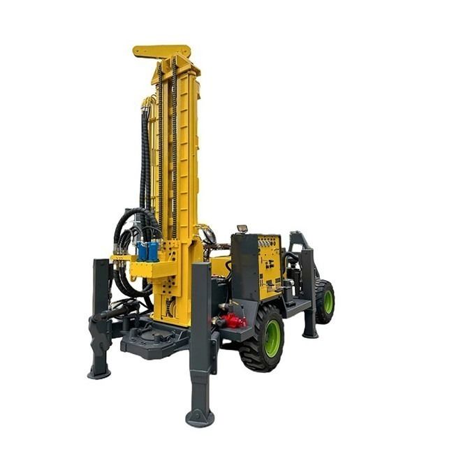 Machine de forage de forage portable RCF220W avec une force de levage de treuil de 1,4 T