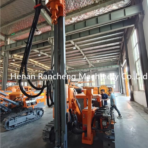 Forage hydraulique intégré de 20 m RCZ412B-1 Modèle 58KW Moteur Yuchai avec collecteur de poussière